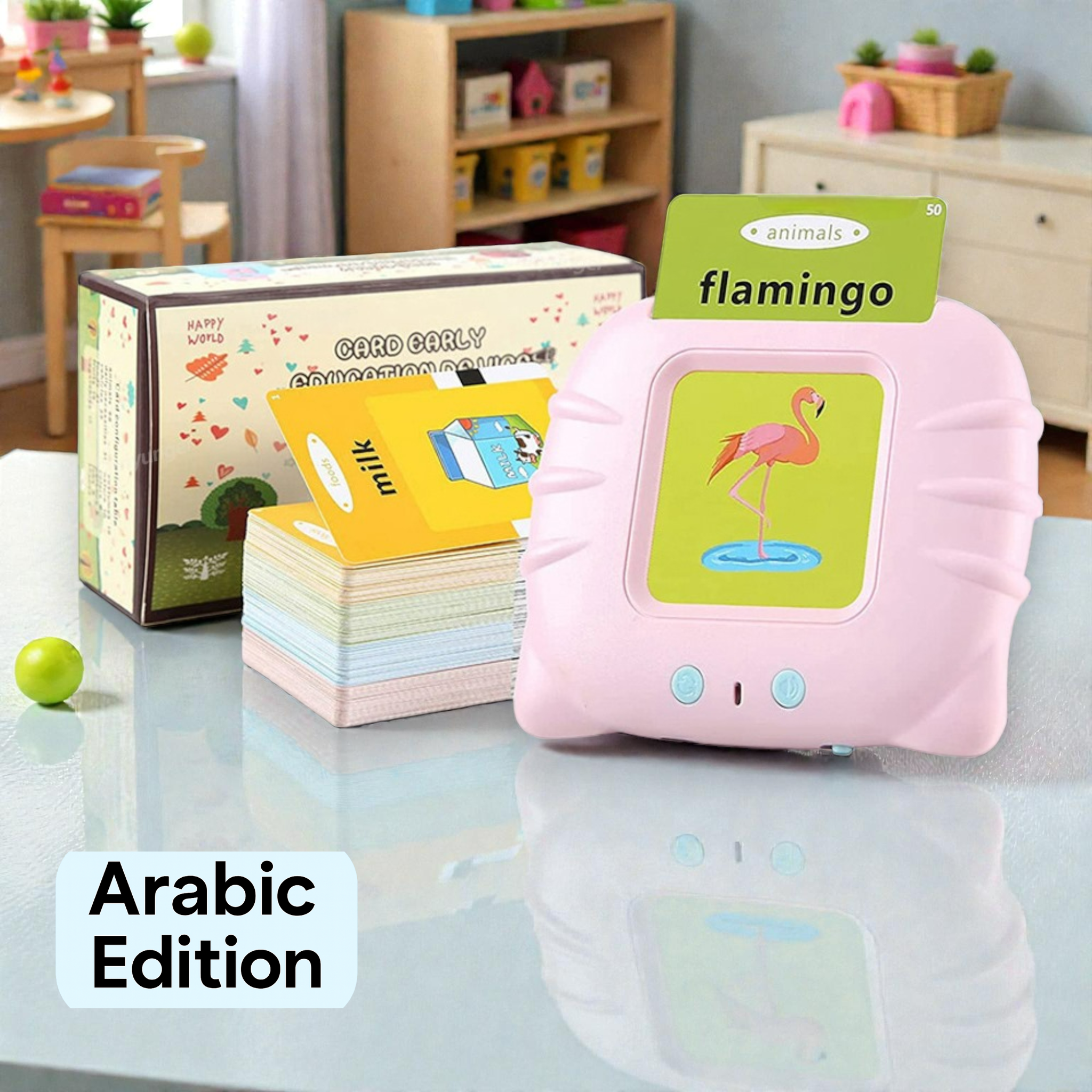 Cards with words for speech development