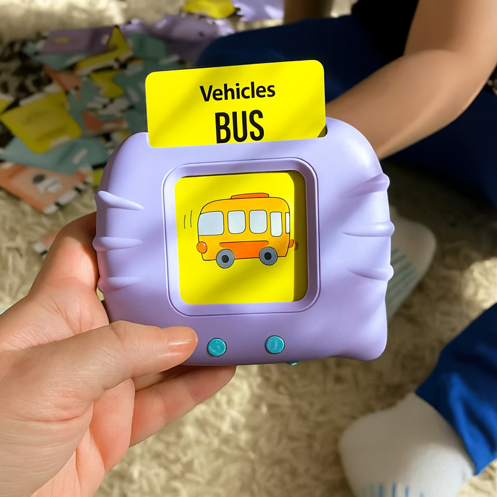 Cards with words for speech development